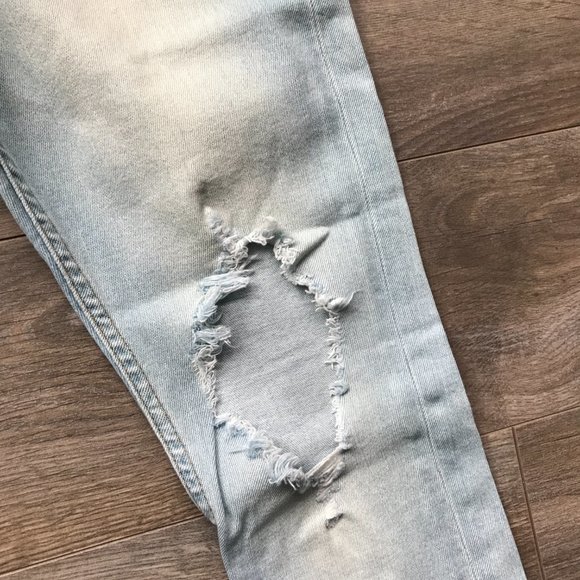 ASOS Extreme Super Skinny Jeans | Single Distressed Leg - Picture 9 of 10